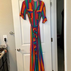 Free People Mochi multi colored dress. Absolutely stunning! Size medium.